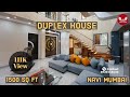 Duplex House l Navi Mumbai | Interior Design | 1500 Sq Ft l Aarambh Arte