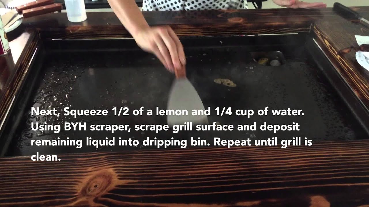 How To Clean A Backyard Hibachi Grill