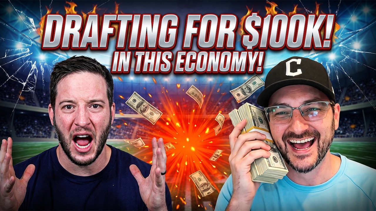 High-stakes fantasy football draft for $100k feat Rich Hribar artwork