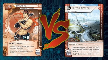 [EN] Android: Netrunner - In English #49 Edward Late Game VS Jinteki Biotech Kotx64