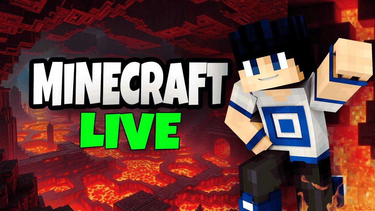 🔴 MINECRAFT PLAYING RANDOM SERVER - LIVE STREAM JOIN NOW - YouTube