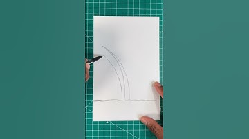 How To Draw Grass | Easy Way! #art #drawing #shorts
