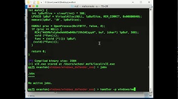 windows XP/10/8/8.1/7/vista hacked using kali linux "MSFCONSOLE" use windows/windows_defender_exe