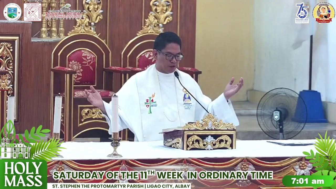 Holy Mass | Saturday in the 11th Week in Ordinary Time