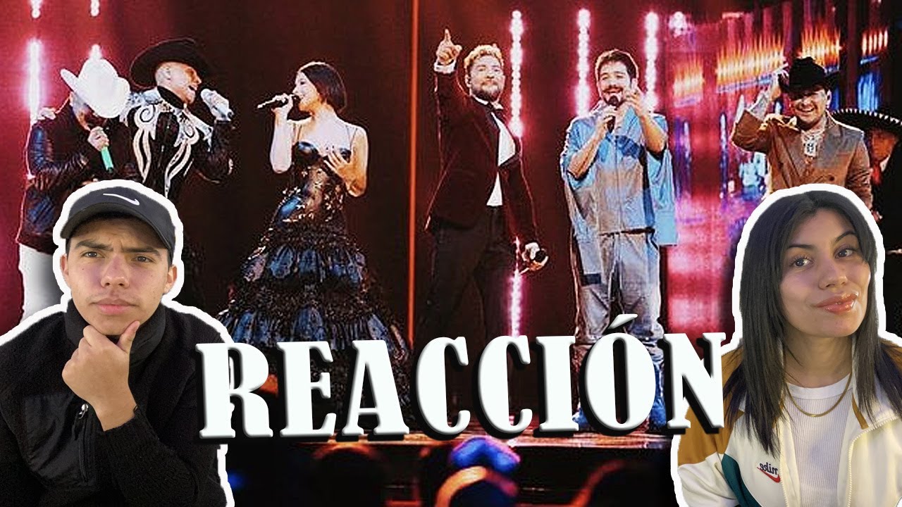 REACCIÓN I Homenaje a Vicente Fernández (Nodal, Angela Aguilar, Grupo Firme) Premios Lo Nuestro 2022