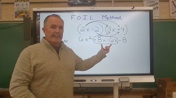 The FOIL Method - Converting Factored Form to Standard Form