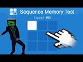 Making an autoclicker that destroys the human benchmark test sequence memory test