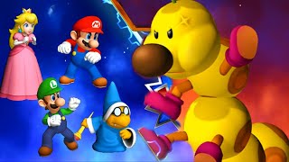 Mario Party 9 Boss Rush - Kamek Vs Mario Vs Luigi Vs Peach| Cartoonsmee