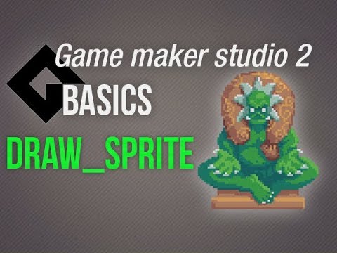 🔴Game Maker Studio 2  Basics - Draw sprite 