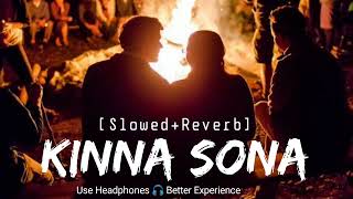 Kinna Sona [Slowed+Reverb] Bhaag Johnny | Instagram Trending Lo-Fi || TextAudio Lyrics |