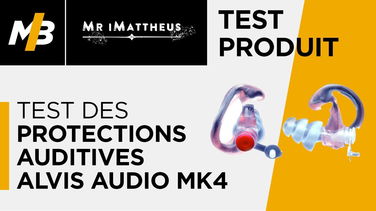 Protection auditive musicien : bouchons anti-bruit ALVIS Audio