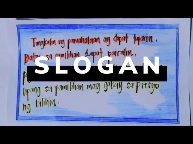 Slogan Tungkol Sa Kapaligiran - J-Net USA