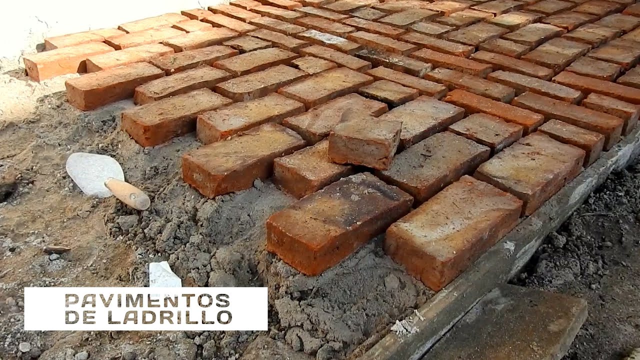 Cómo hacer un suelo de ladrillo económico y resistente | Tutorial paso