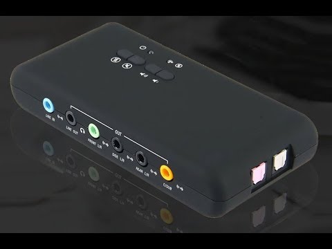 Звуковая карта Urgrico|Распаковка и обзор звуковой карты из Китая с Aliexpress