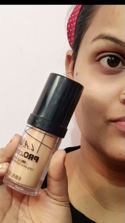 L A Girl Pro Coverage HD Foundation, White Foundation? First Impression