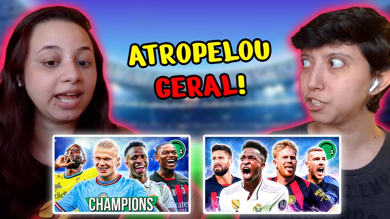 REACT ♫ CHAMPIONS! CITY ATROPELA O BAYERN e VINI JR E DE BRUYNE BRILHAM COM GOLAÇOS | Futparódias