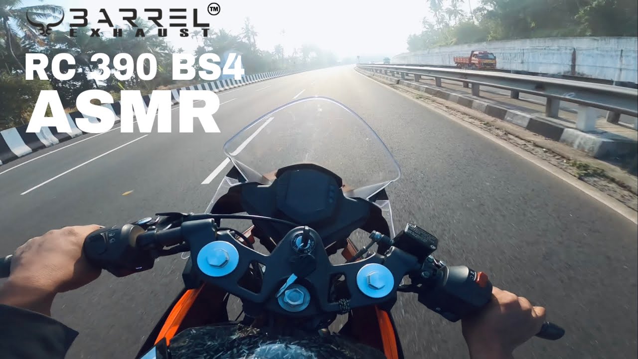 KTM RC 390 BS4 ASMR | barrel rogue exhaust | FULL SEND | PURE EXHAUST NOT 