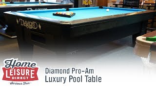 Diamond ProAm American Pool Table