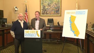 California GOP leader details proposal to split California into two states
