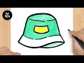 #401 How to Draw a Hat - Easy Drawing Tutorial