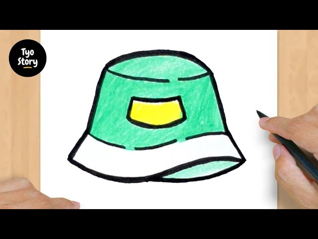 401 How to Draw a Hat - Easy Drawing Tutorial 