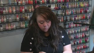 From homeless to business owner GB woman owns nail salon