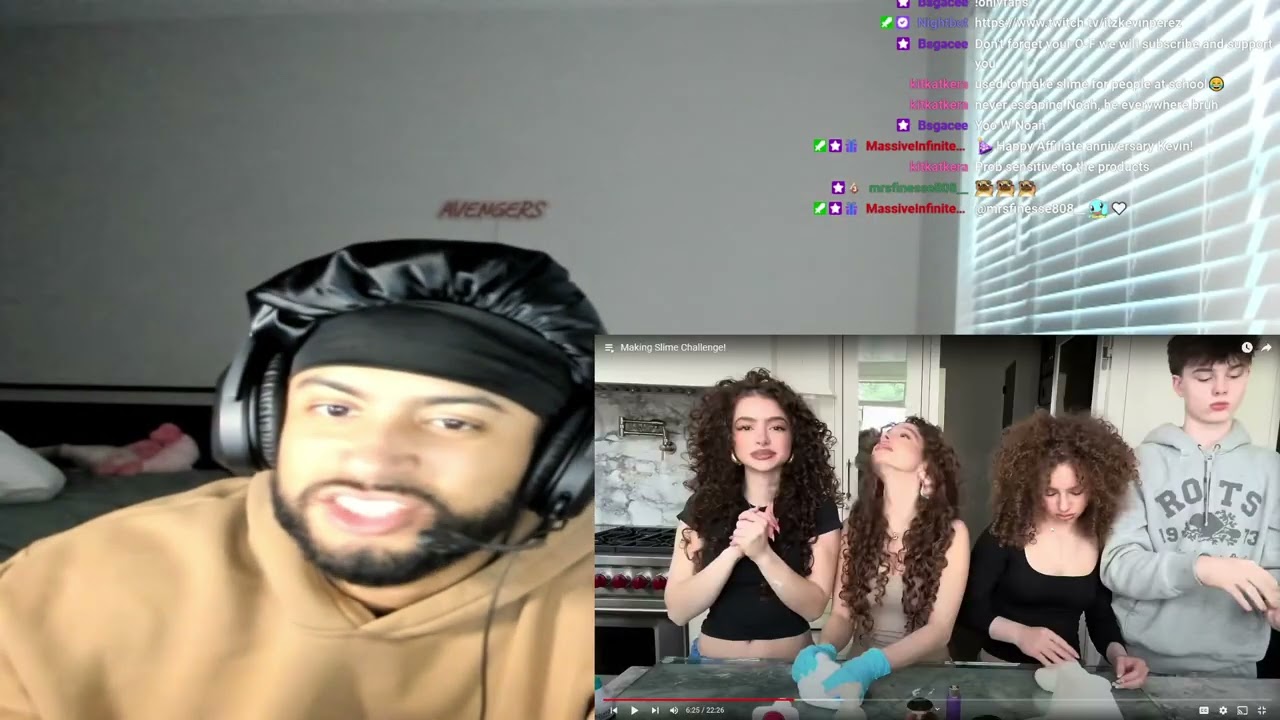 Making Slime Challenge! - Kalogeras Sisters | REACTION!!!