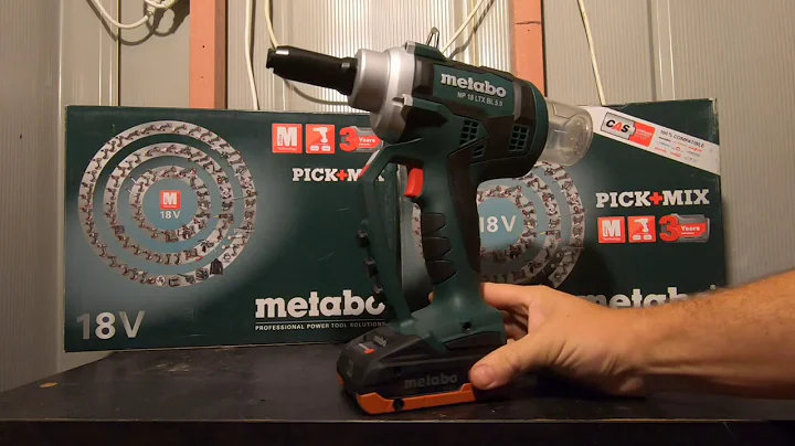 NP18LTXBL5.0 - Metabo 18V Brushless 3/32 - 3/16" Rivet Tool Skin