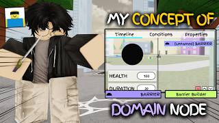 DOMAIN/BARRIER NODE CONCEPT FOR JUJUTSU SHENANIGANS SKILL BUILDER | JJS Roblox