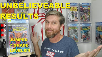 Massive Grade Bumps on My 1st Crack, Clean, and Press Submission! (CGC Unboxing)