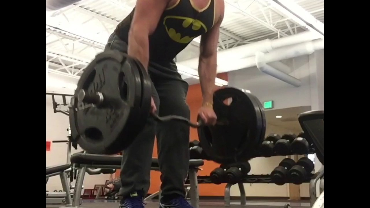 Bent Over Rows with EzCurl Bar YouTube
