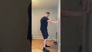 Wall Push Up With Scapular Protraction