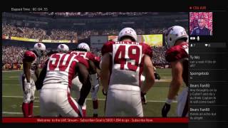 Madden nfl - redskins franchise week 12 vs the arizona cardinals