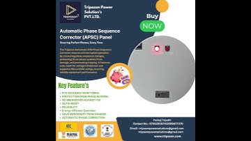 Automatic Phase sequence corrector panel