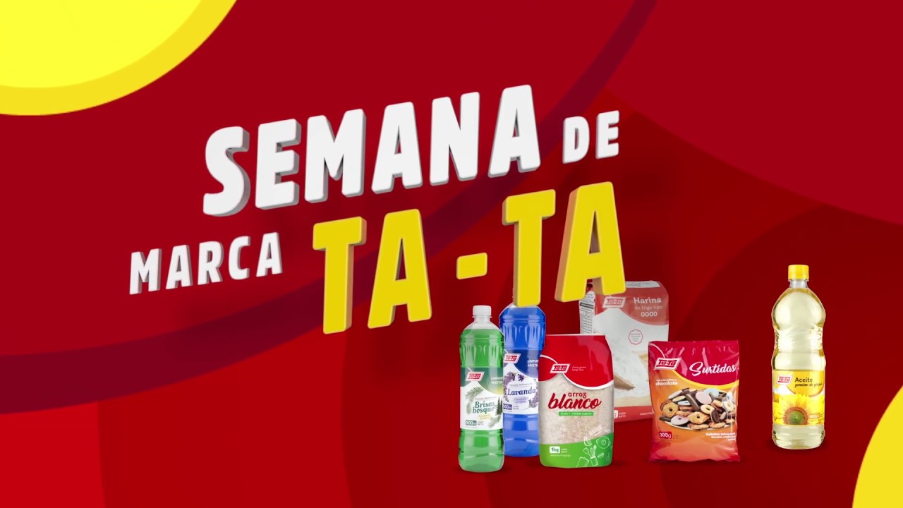 Semana de Marca Ta-Ta - Del 12 al 25 de agosto 