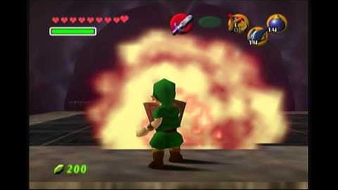 Golden Gauntlets + Master Sword as Young Link Tutorial - Ocarina of Time