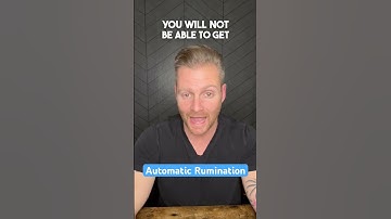 What Is Automatic Rumination?#ocdrecovery #ocdawareness