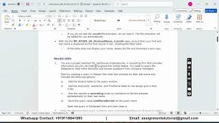 New Perspectives Access 365 | Module 3: SAM Project A Lighthouse Cybersecurity