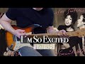 The Pointer Sisters - I'm So Excited | Guitar cover WITH TABS | + Piano solo