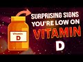 Surprising signs youre low on vitamin d 