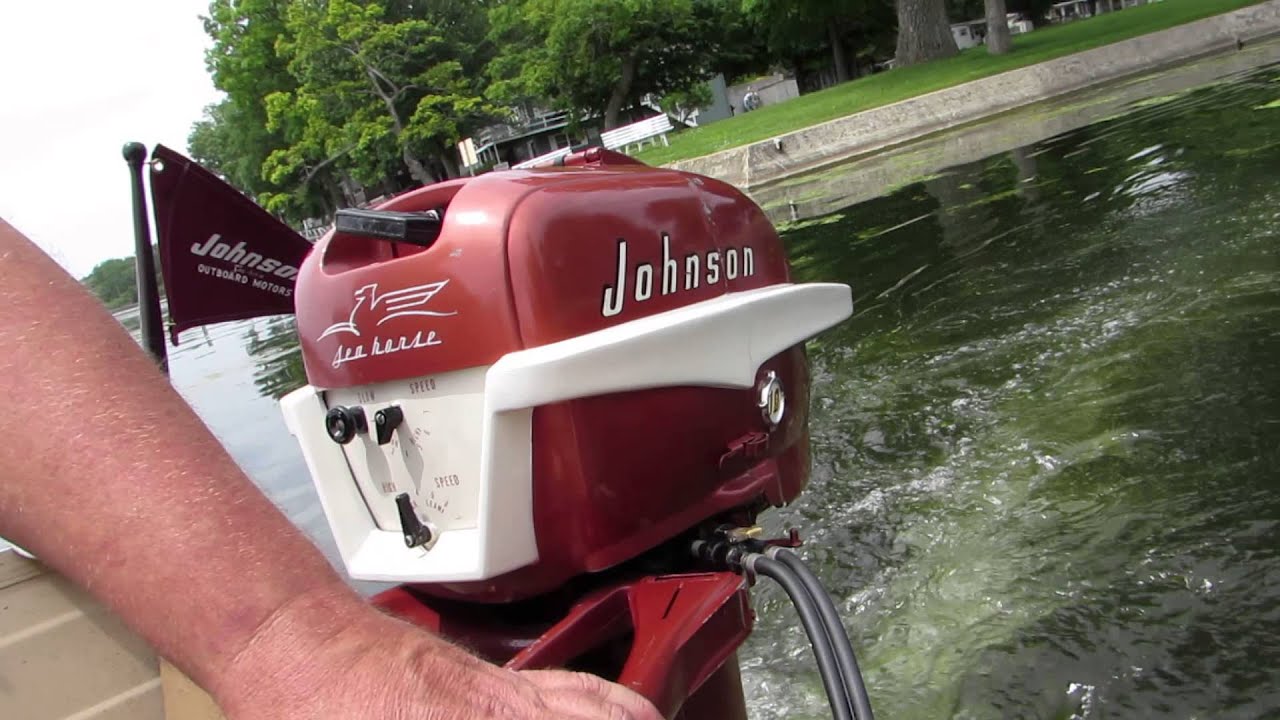 1956 johnson outboard 10HP