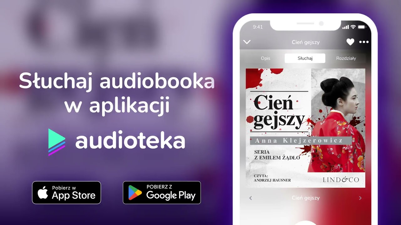 Cień gejszy - audiobook |  Anna Klejzerowicz (czyta Andrzej Hausner)