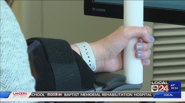 Robotic arm helps treat stroke and brain injury patients