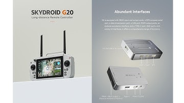 Skydroid G20 connecting to Skydroid S2 debugging on the remote controller