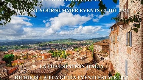 Your Jewish Summer Guide 2022 to Italy