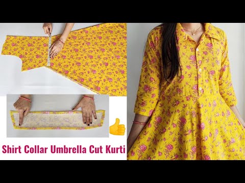 collar dress cutting #marathi - YouTube