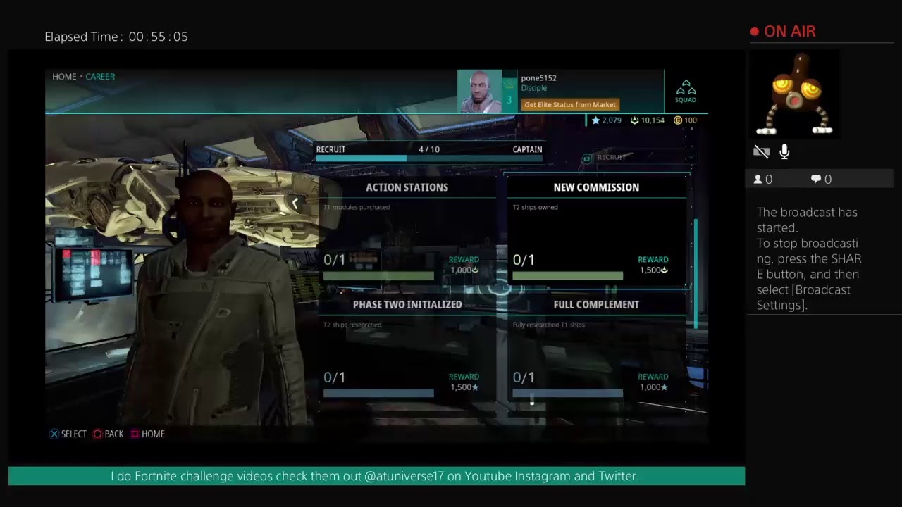 pone5152's Live PS4 Broadcast