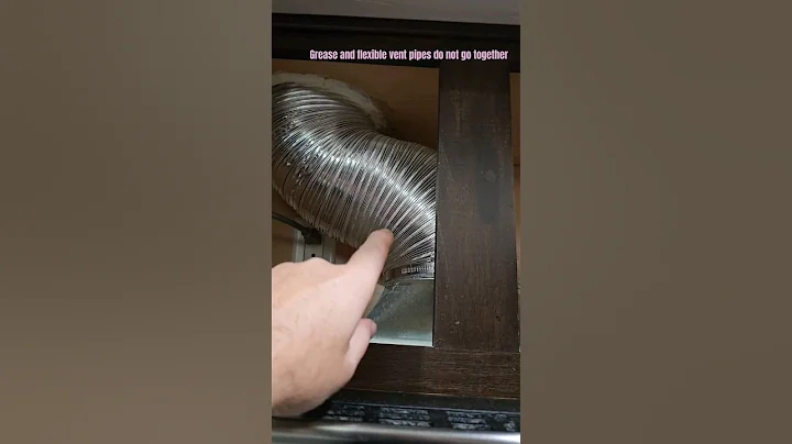 Flexible Vent Pipe and Gas Stove DO NOT Go Together | Fire Hazard Prevention
