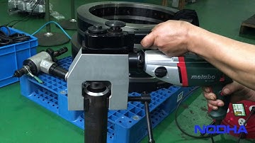 AF-76E Pipe Beveling Machine Demo video