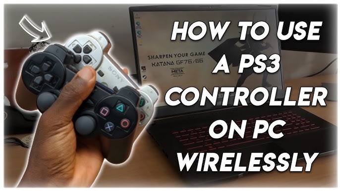 How to Connect a PS3 Controller to PC (Windows 10 Wired Connection) -  YouTube